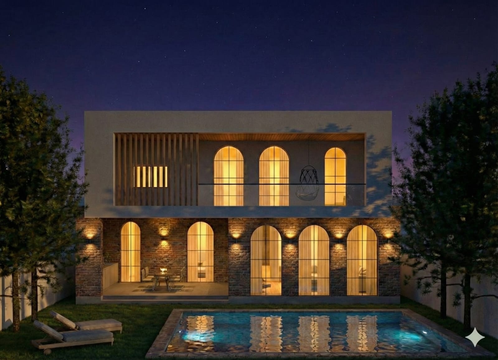 The Brick & Beam Residence