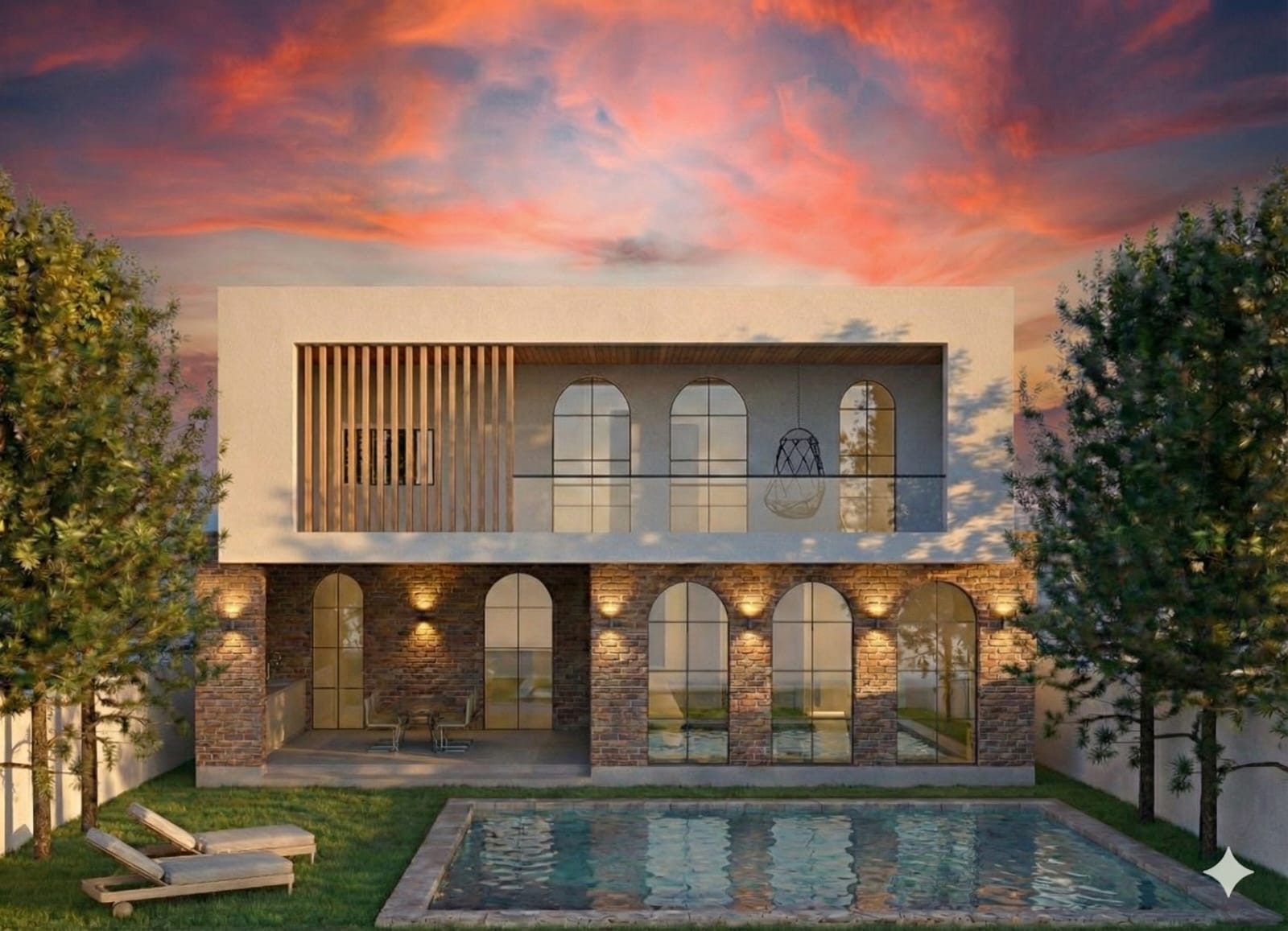 The Brick & Beam Residence