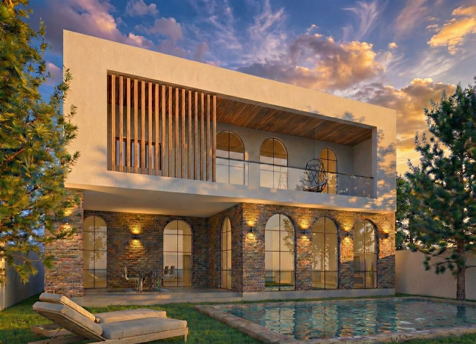 The Brick & Beam Residence